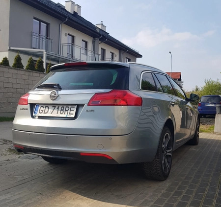 Opel Insignia cena 28400 przebieg: 275000, rok produkcji 2013 z Gdańsk małe 121